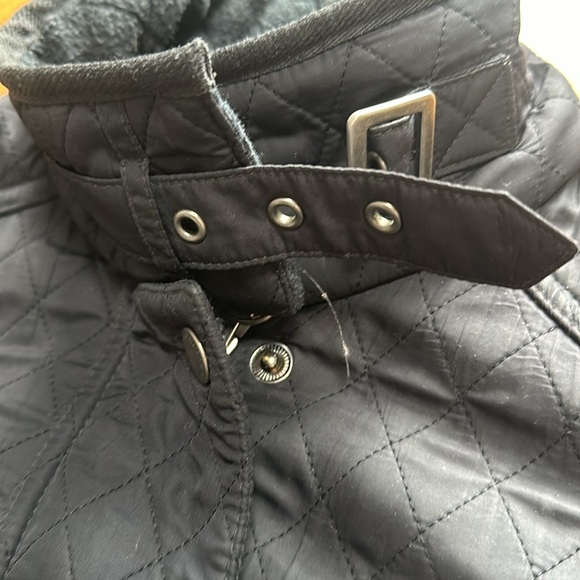 Barbour Polarquilt Jacket Navy size 6 - Picture 4 of 7